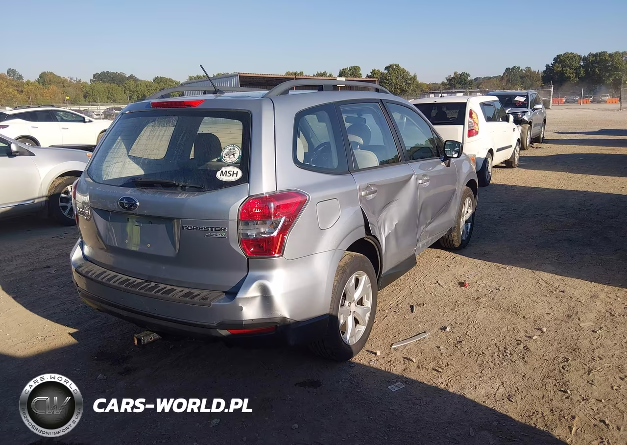 2015 Subaru Forester 2.5I VIN:JF2SJABC9FH816185 - 4