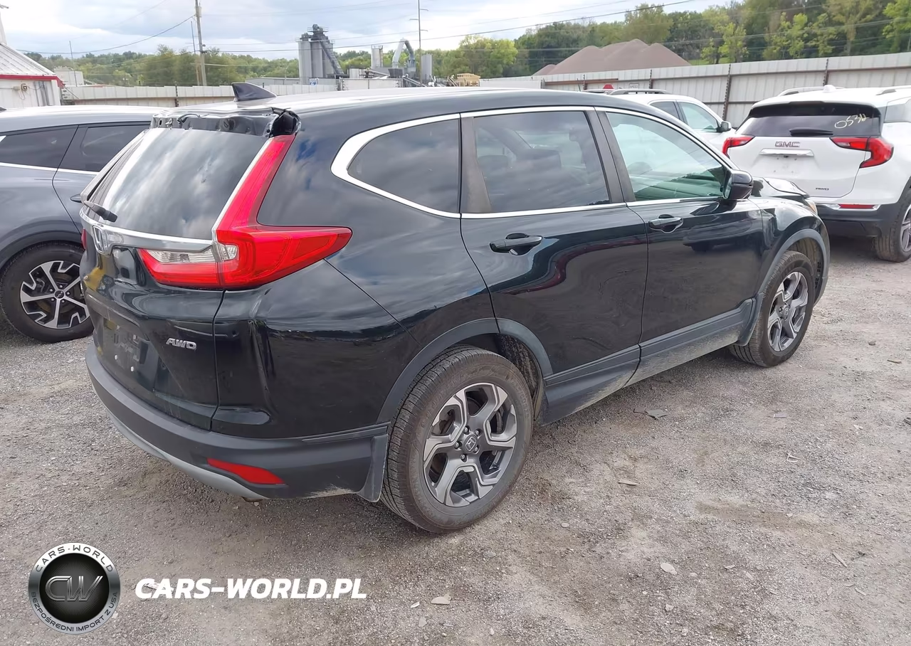 2017 Honda Cr-V Ex-L-Ex-L Navi VIN:5J6RW2H88HL066960 - 4