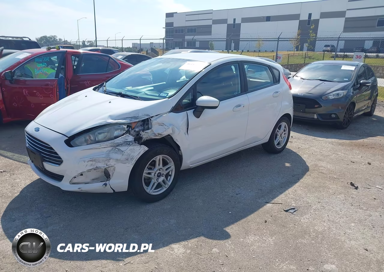 2018 Ford Fiesta Se VIN:3FADP4EJ5JM101562 - 2