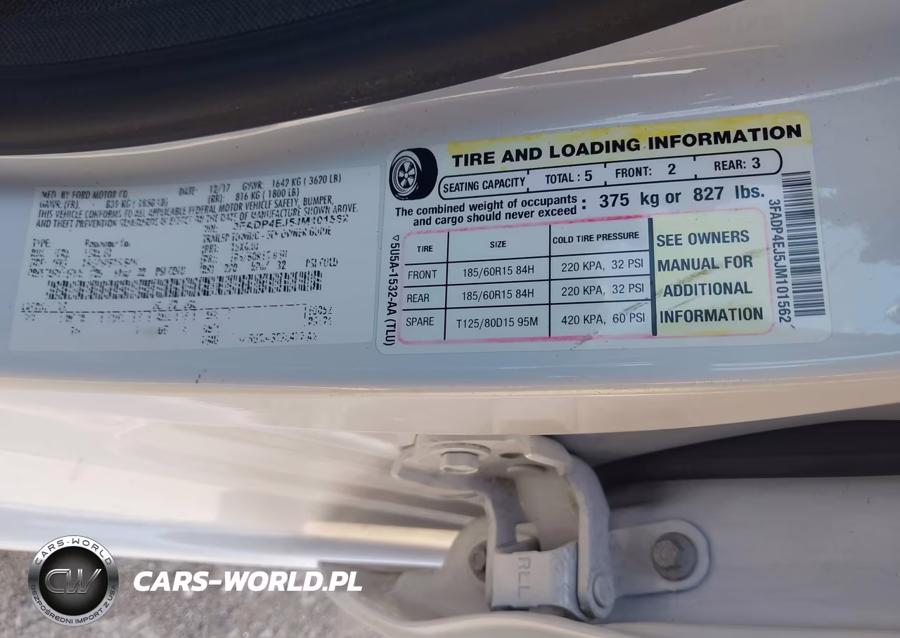 2018 Ford Fiesta Se VIN:3FADP4EJ5JM101562 - 9