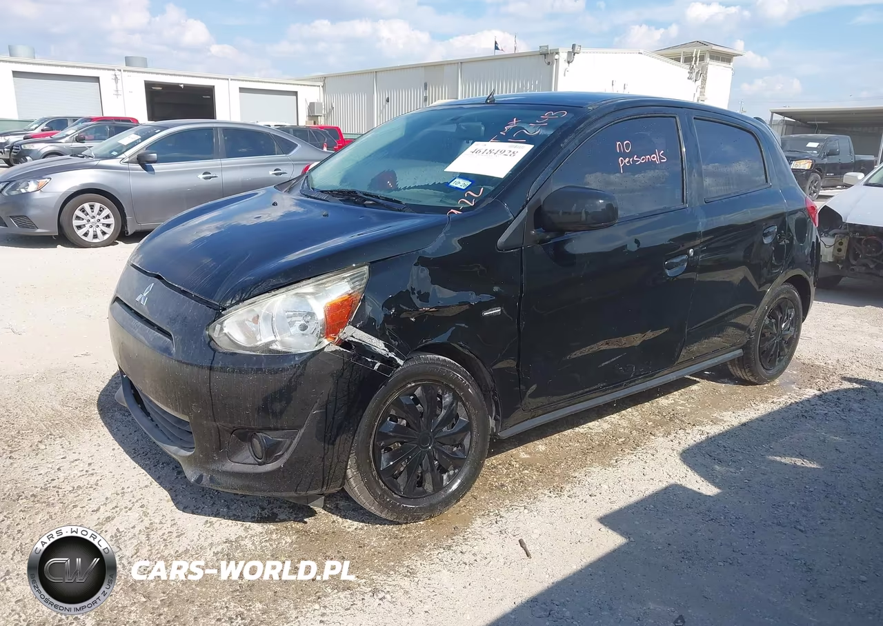 2014 Mitsubishi Mirage De VIN:ML32A3HJ3EH012143 - 2