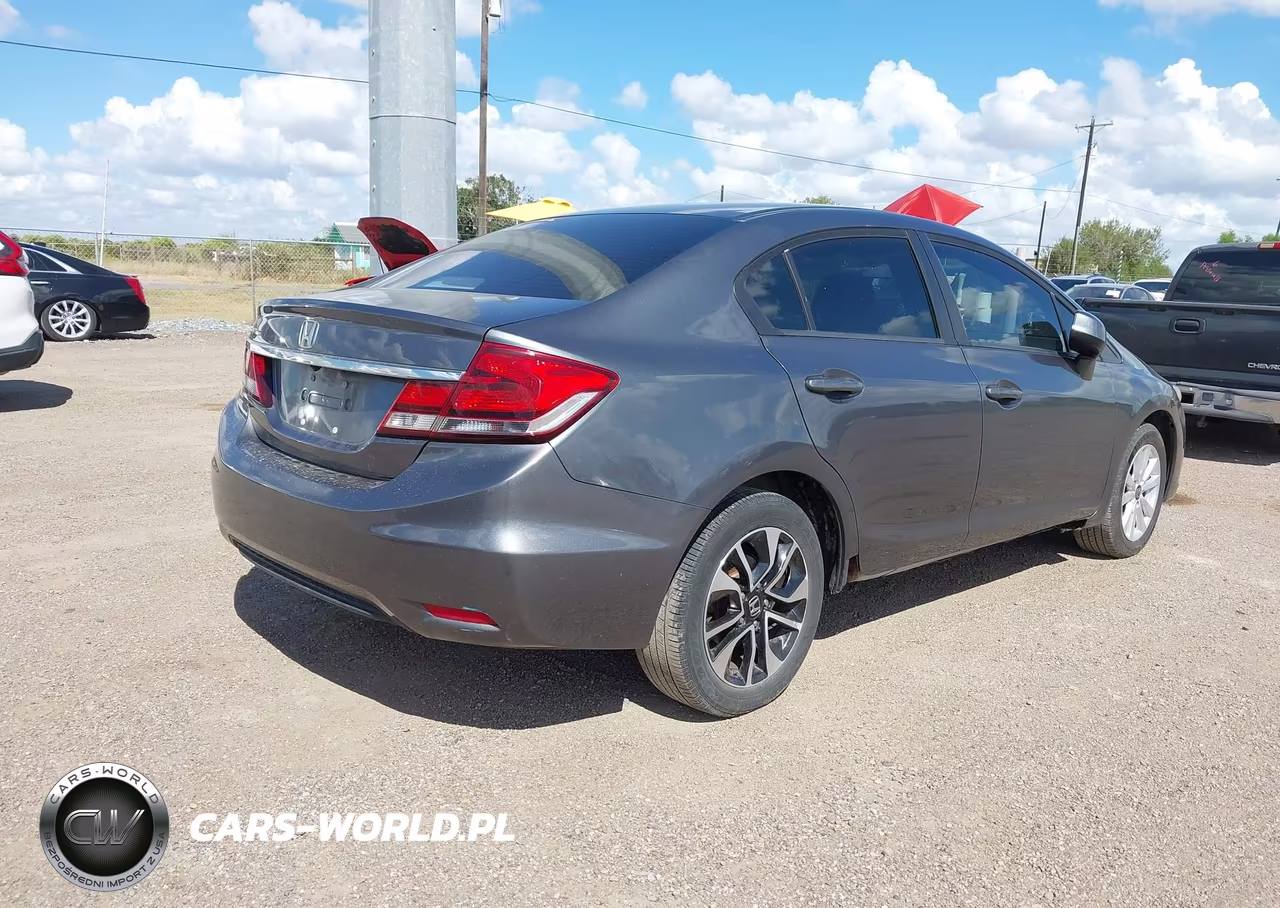 2013 Honda Civic Ex VIN:19XFB2F87DE027481 - 4