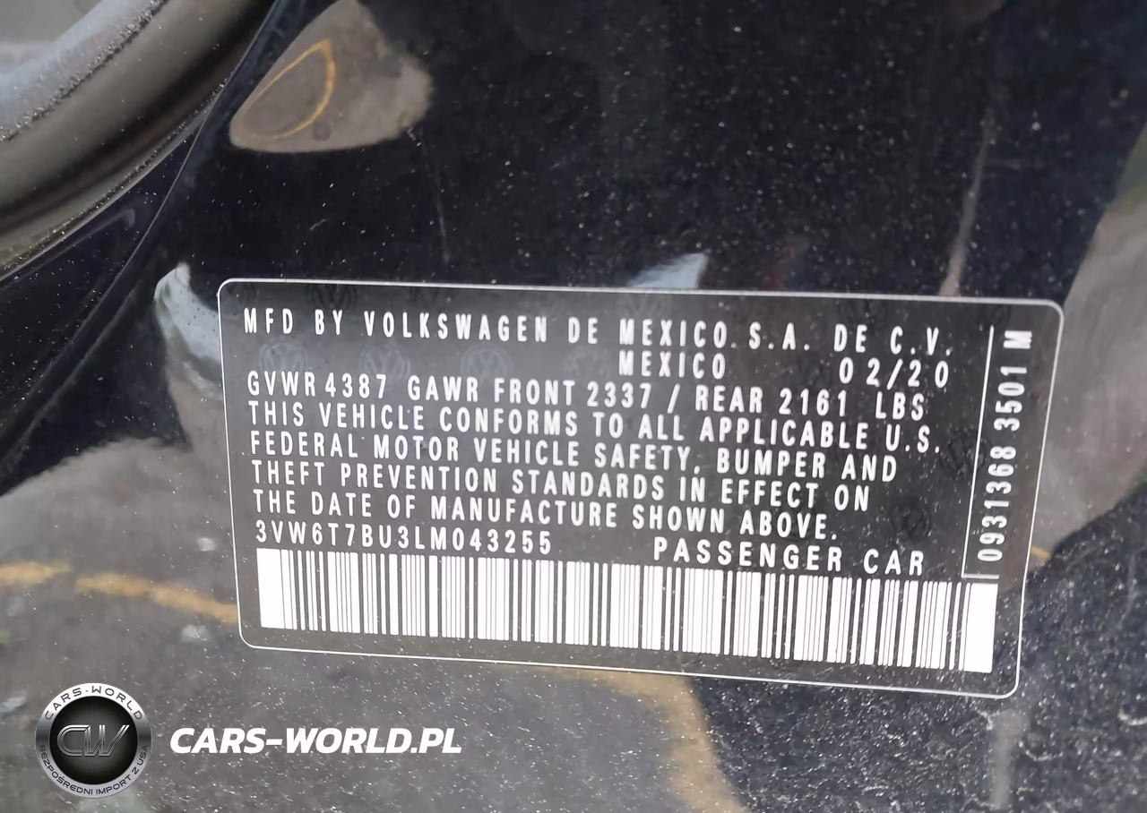 2020 Volkswagen Jetta Gli 2.0T Autobahn-2.0T S VIN:3VW6T7BU3LM043255 - 9