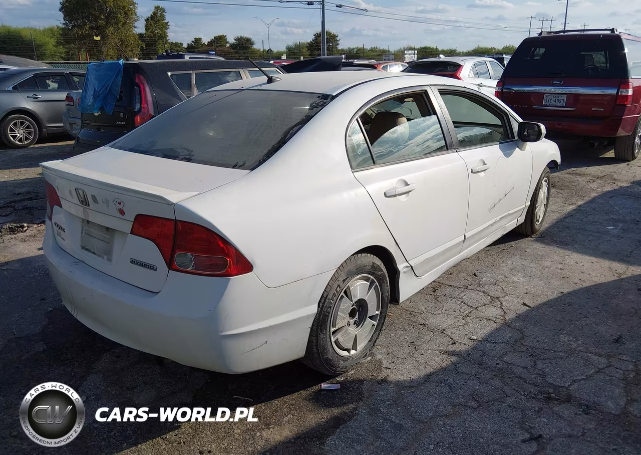 2008 Honda Civic Hybrid VIN:JHMFA36248S023782 - 4