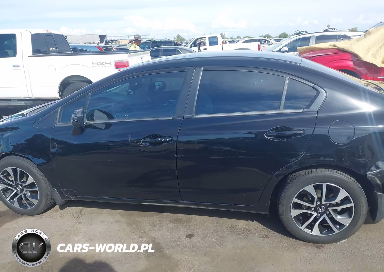 2015 Honda Civic Ex VIN:2HGFB2F87FH529884 - 14