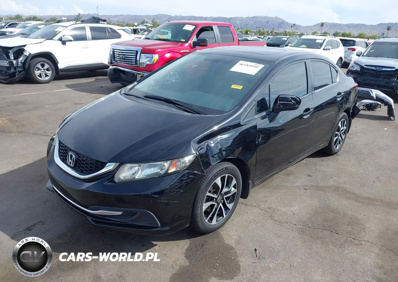 2015 Honda Civic Ex VIN:2HGFB2F87FH529884 - 2