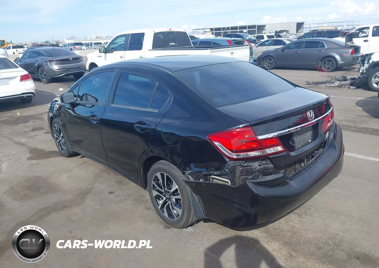 2015 Honda Civic Ex VIN:2HGFB2F87FH529884 - 3