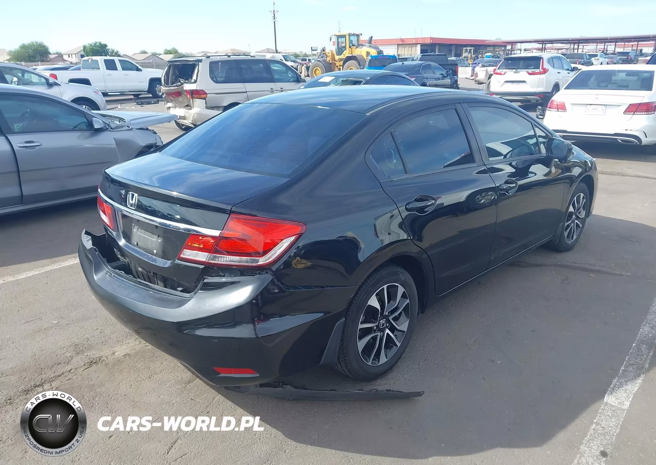 2015 Honda Civic Ex VIN:2HGFB2F87FH529884 - 4
