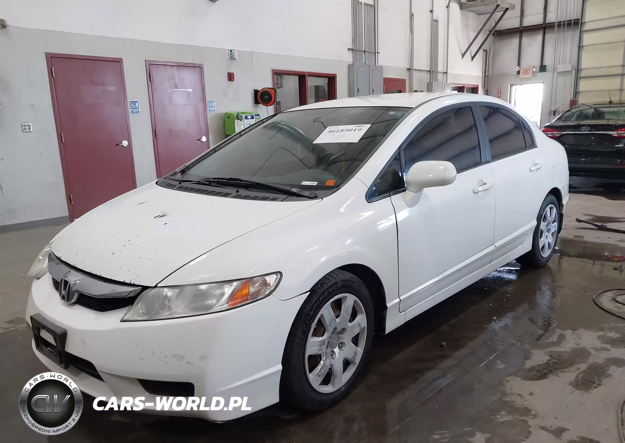 2009 Honda Civic Lx VIN:19XFA165X9E039652 - 2