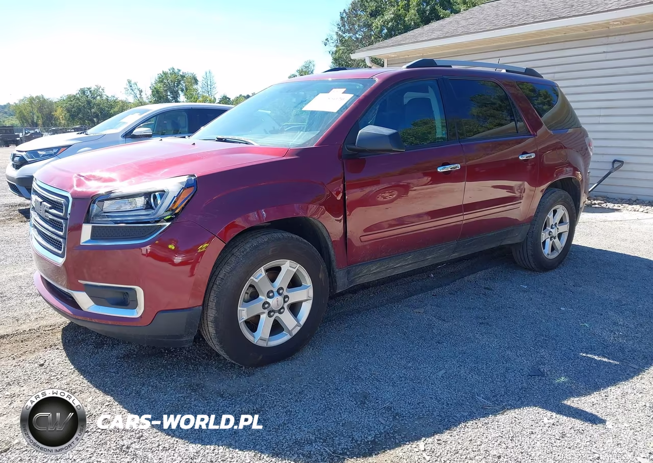 2016 GMC Acadia Sle-2 VIN:1GKKVPKD7GJ221753 - 2