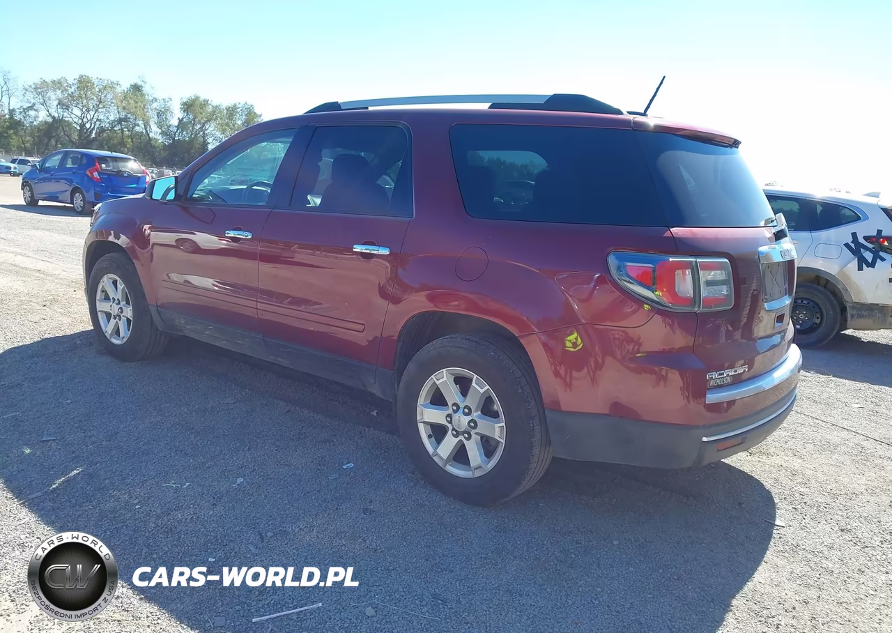 2016 GMC Acadia Sle-2 VIN:1GKKVPKD7GJ221753 - 3