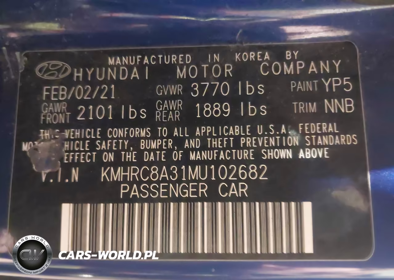 2021 Hyundai Venue Sel VIN:KMHRC8A31MU102682 - 9
