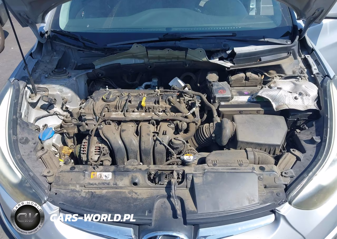 2014 Hyundai Elantra Se VIN:5NPDH4AE0EH459826 - 10