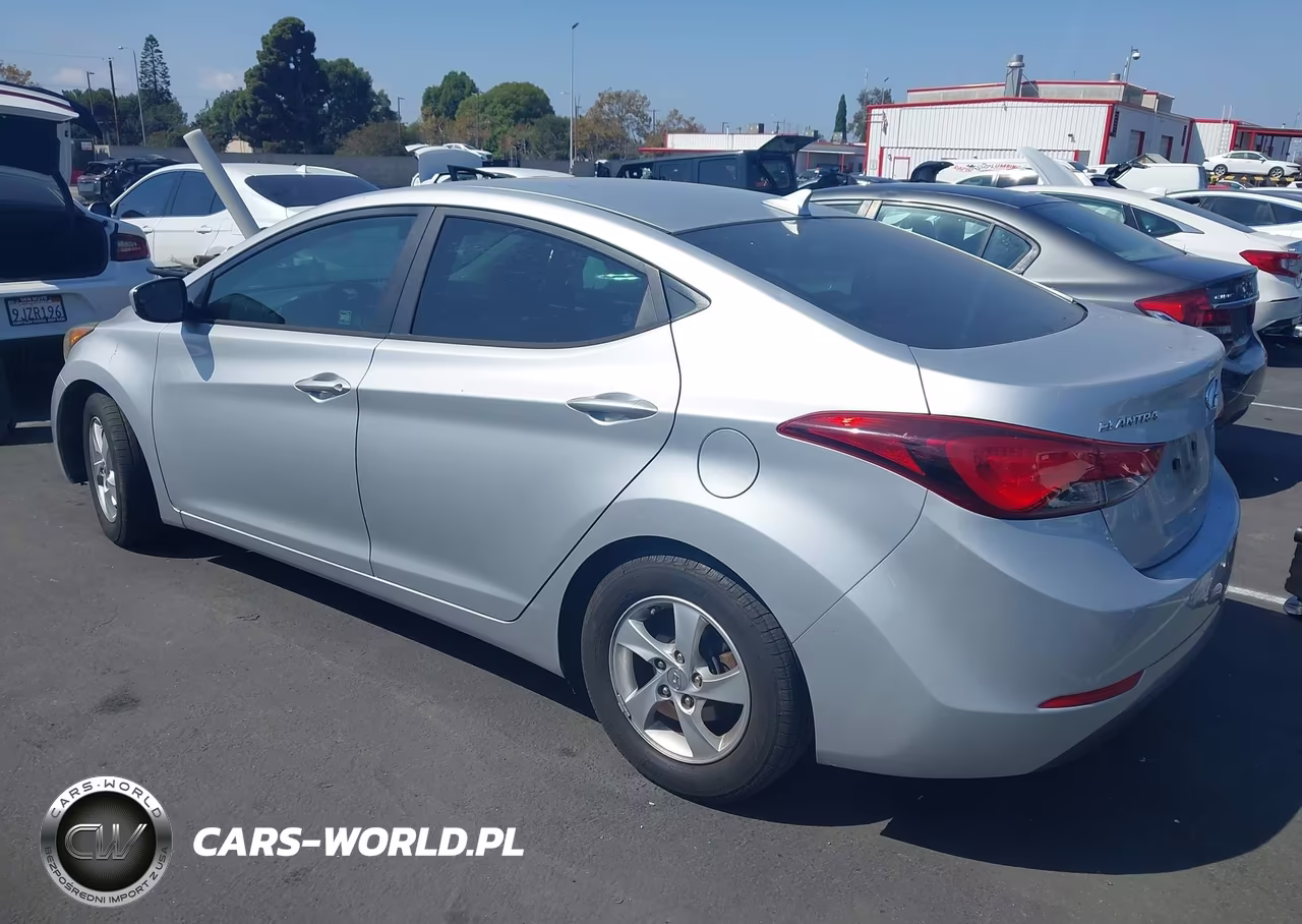 2014 Hyundai Elantra Se VIN:5NPDH4AE0EH459826 - 3
