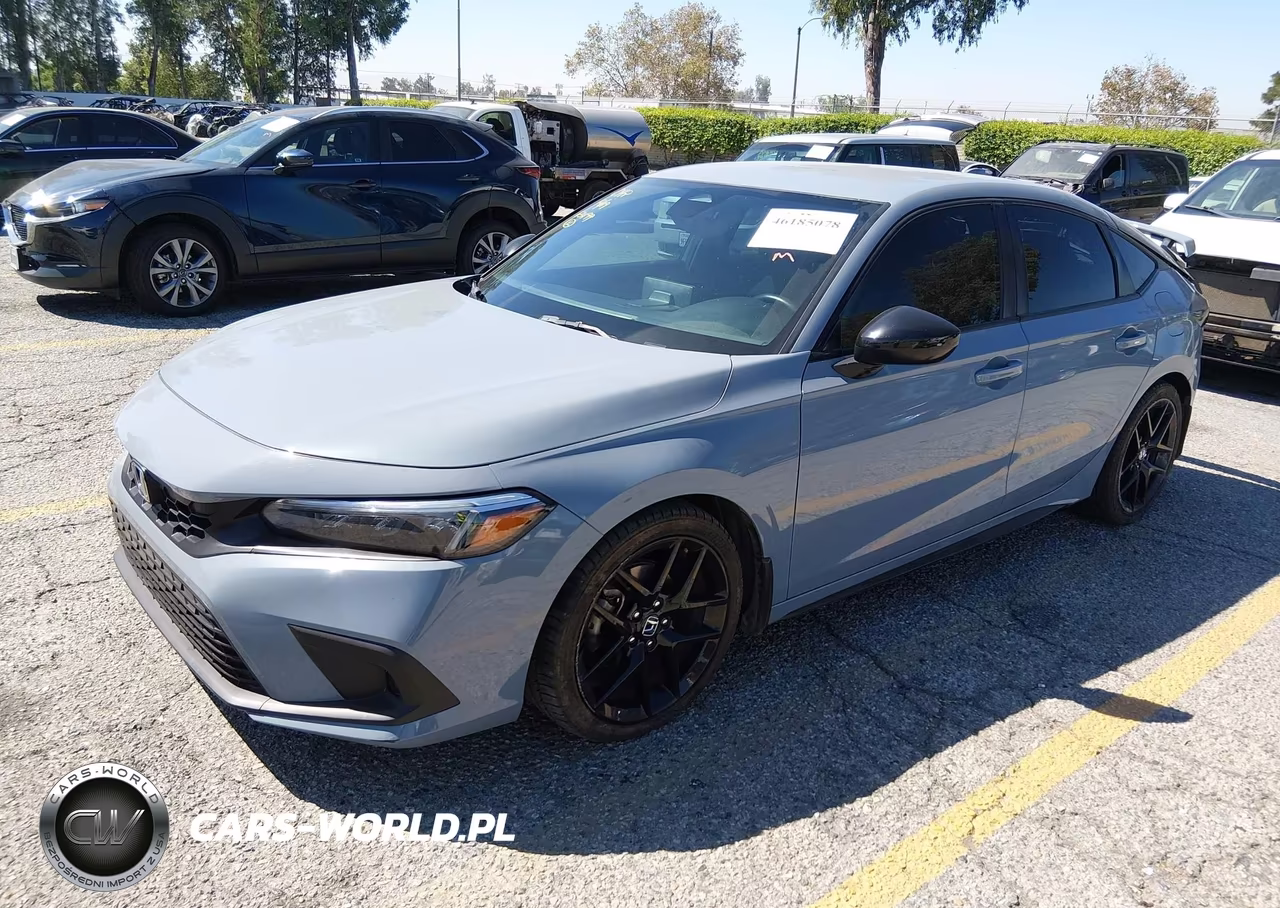 2022 Honda Civic Sport VIN:19XFL2H82NE019297 - 2