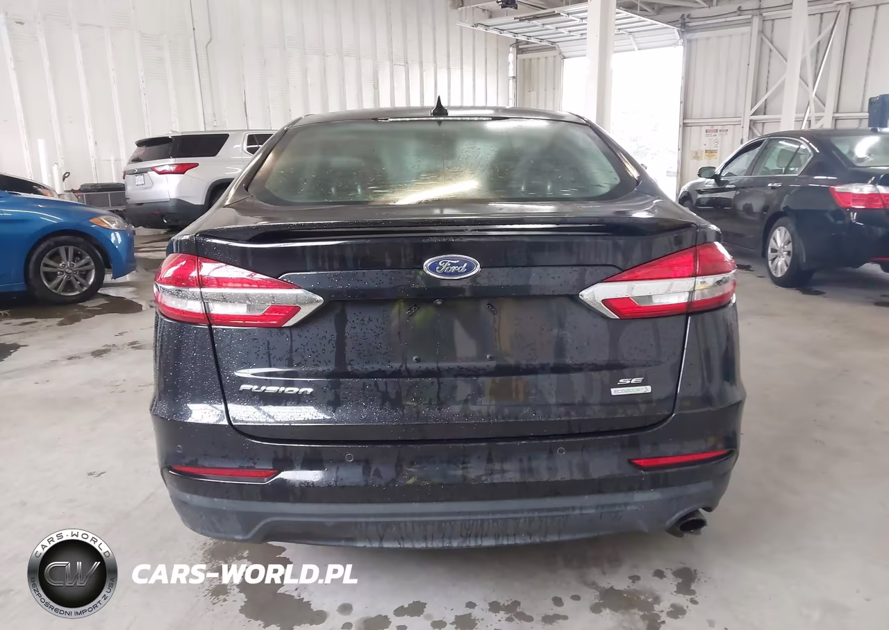 2019 Ford Fusion Se VIN:3FA6P0HD6KR126904 - 16