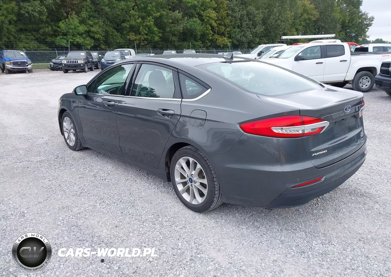 2020 Ford Fusion Hybrid Se VIN:3FA6P0LUXLR264776 - 3