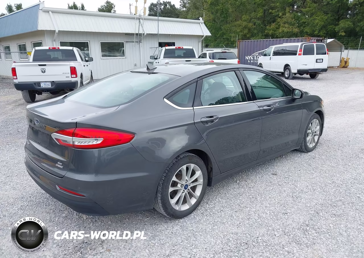 2020 Ford Fusion Hybrid Se VIN:3FA6P0LUXLR264776 - 4