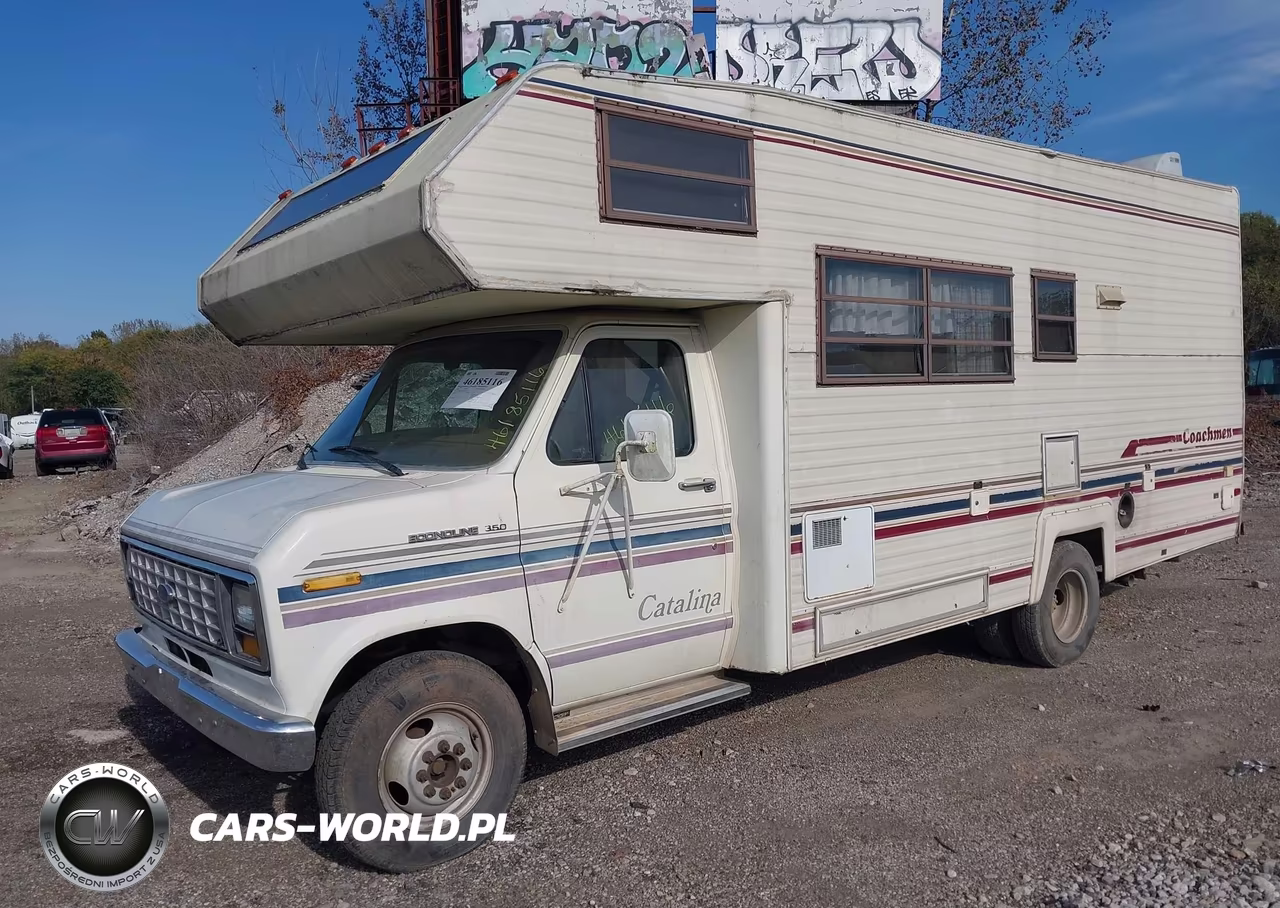 1988 Ford Econoline E350 Cutaway Van VIN:1FDKE30G2JHB36637 - 2