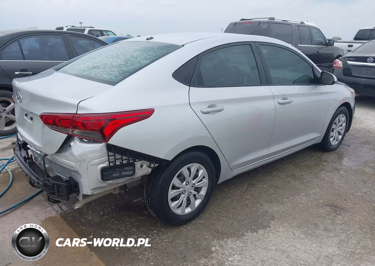 2021 Hyundai Accent Se VIN:3KPC24A68ME135063 - 4