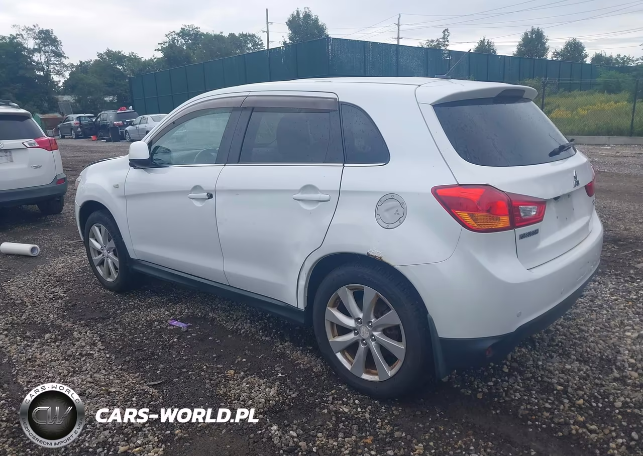2014 Mitsubishi Outlander Sport Se VIN:4A4AR4AU8EE023791 - 3