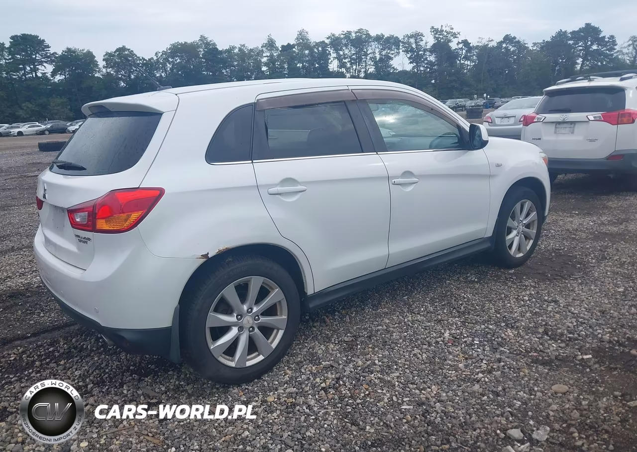 2014 Mitsubishi Outlander Sport Se VIN:4A4AR4AU8EE023791 - 4