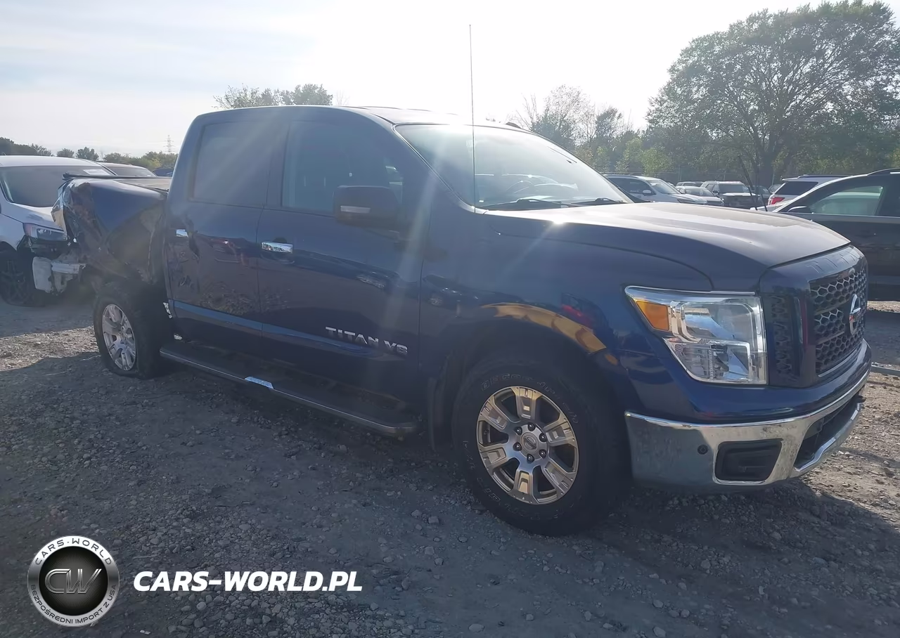 2019 Nissan Titan Sv VIN:1N6AA1E55KN529183 - 1