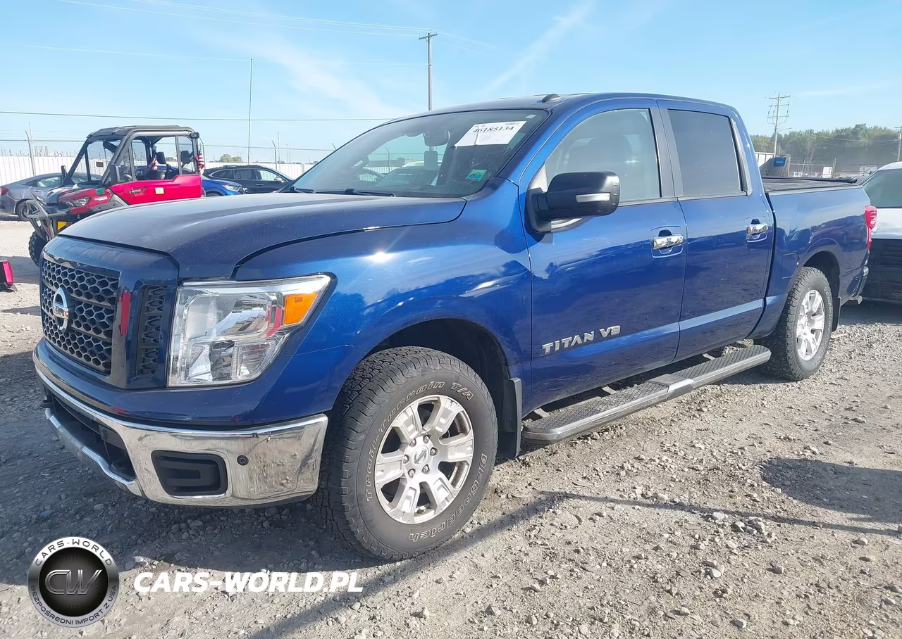 2019 Nissan Titan Sv VIN:1N6AA1E55KN529183 - 2