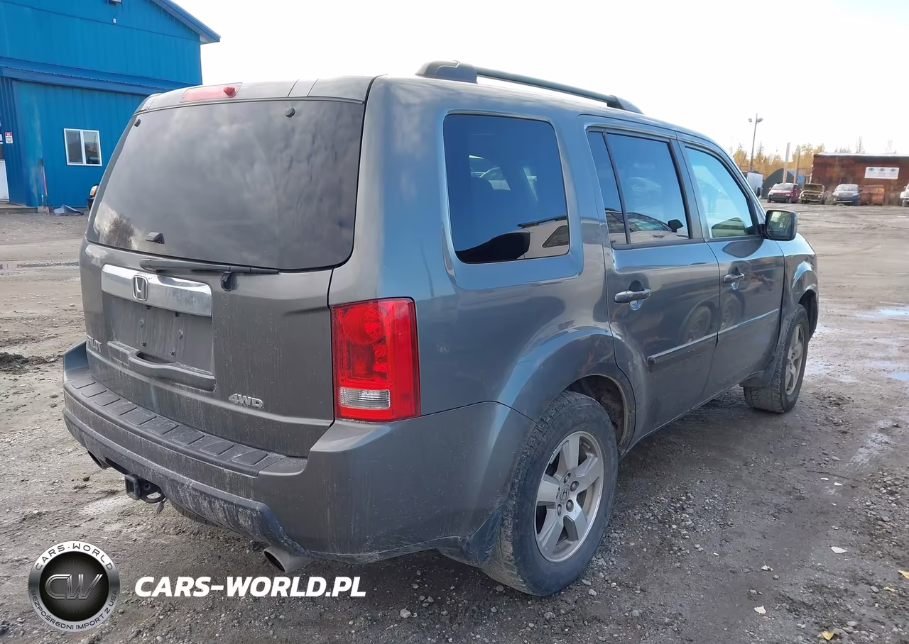 2009 Honda Pilot Ex-L VIN:5FNYF48629B011954 - 4
