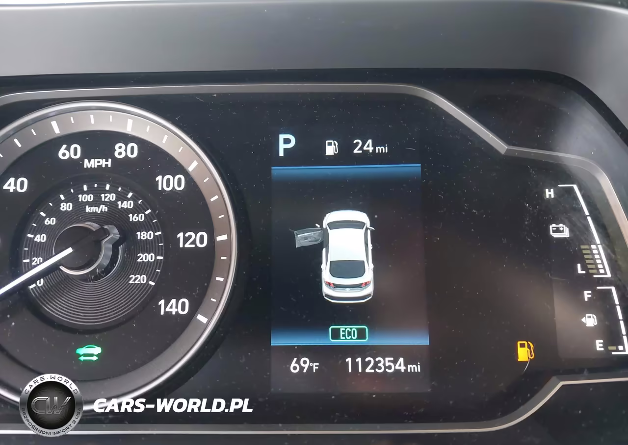 2020 Hyundai Ioniq Hybrid Blue VIN:KMHC65LC1LU221484 - 15