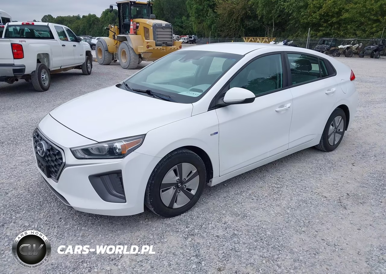 2020 Hyundai Ioniq Hybrid Blue VIN:KMHC65LC1LU221484 - 2