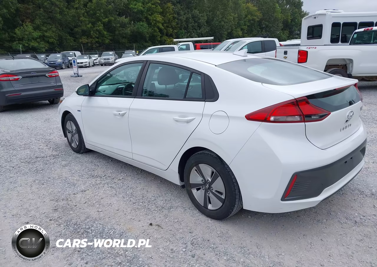 2020 Hyundai Ioniq Hybrid Blue VIN:KMHC65LC1LU221484 - 3