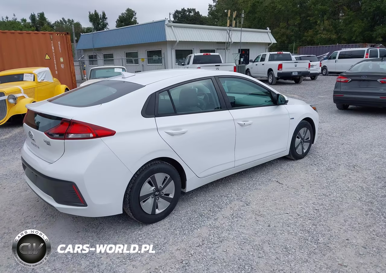 2020 Hyundai Ioniq Hybrid Blue VIN:KMHC65LC1LU221484 - 4