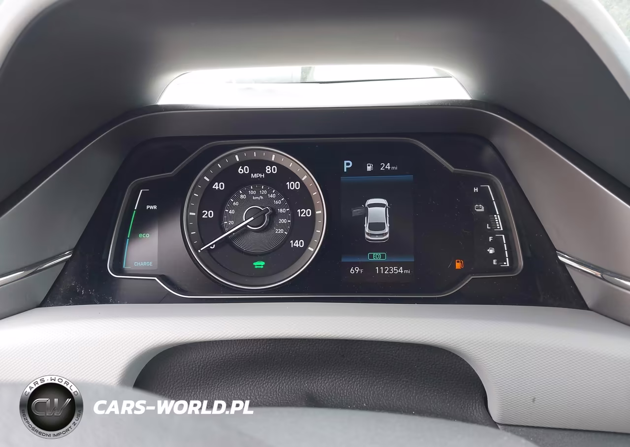 2020 Hyundai Ioniq Hybrid Blue VIN:KMHC65LC1LU221484 - 7