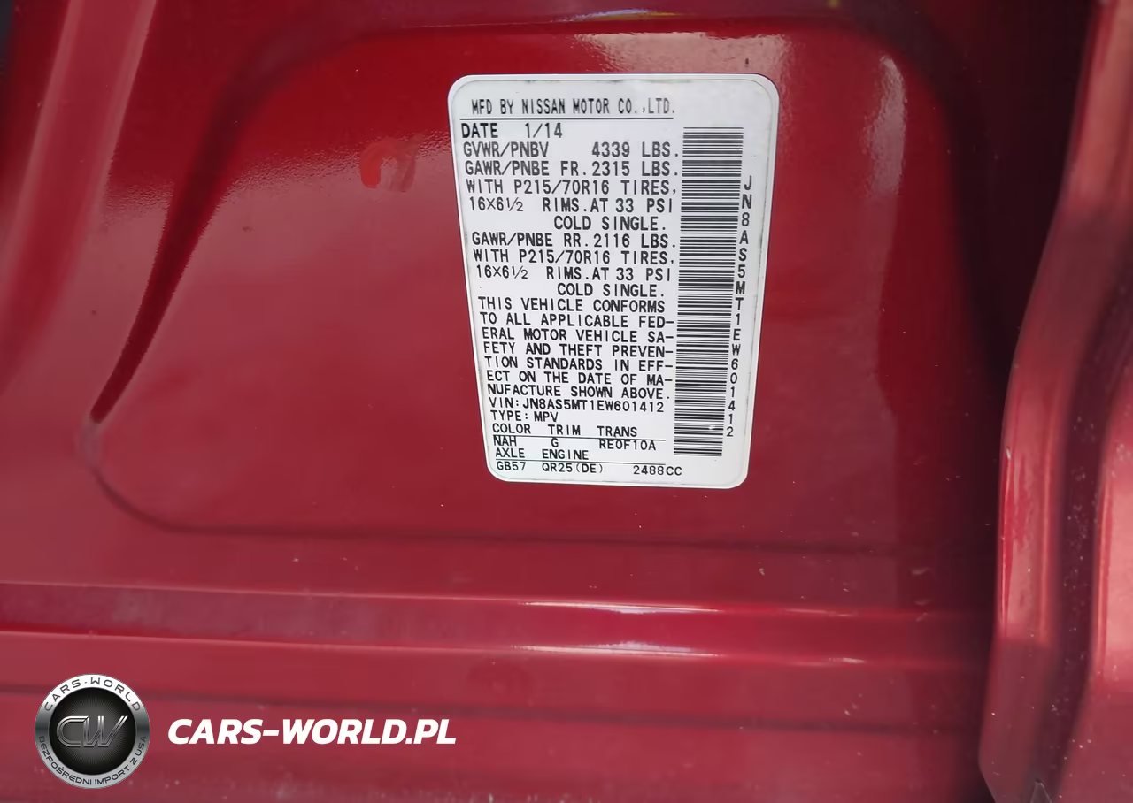 2014 Nissan Rogue Select S VIN:JN8AS5MT1EW601412 - 9