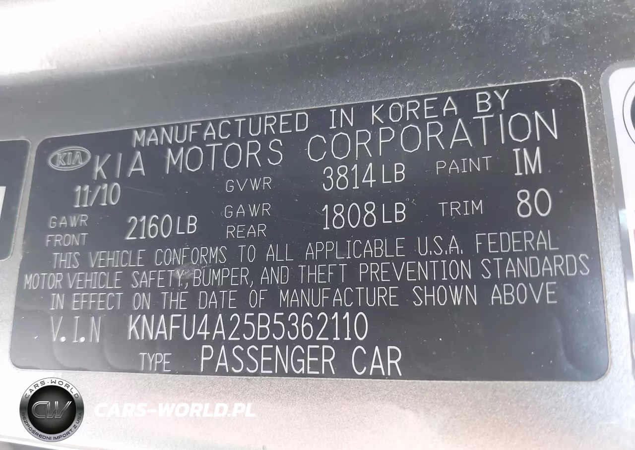 2011 Kia Forte Ex VIN:KNAFU4A25B5362110 - 9