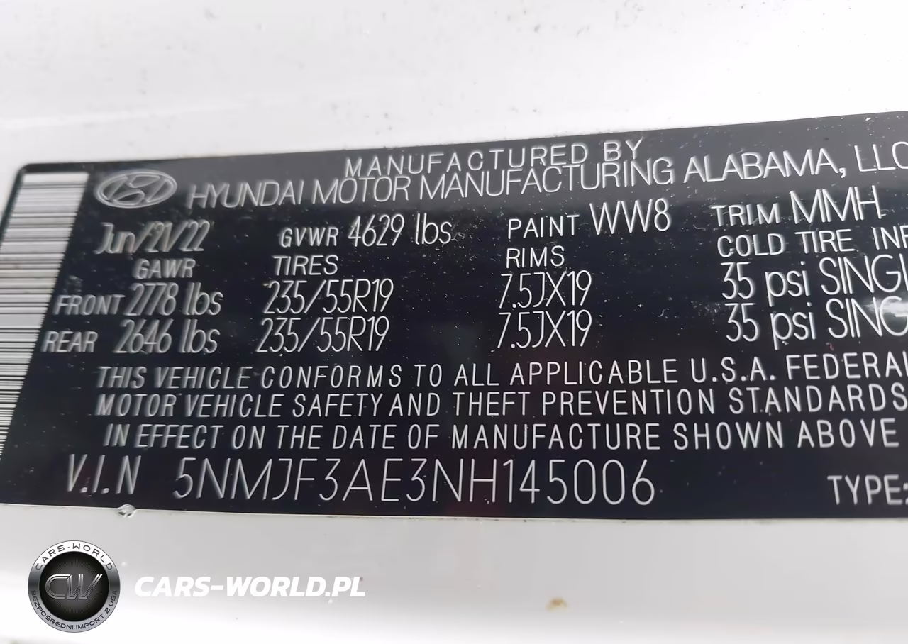 2022 Hyundai Tucson Sel VIN:5NMJF3AE3NH145006 - 9