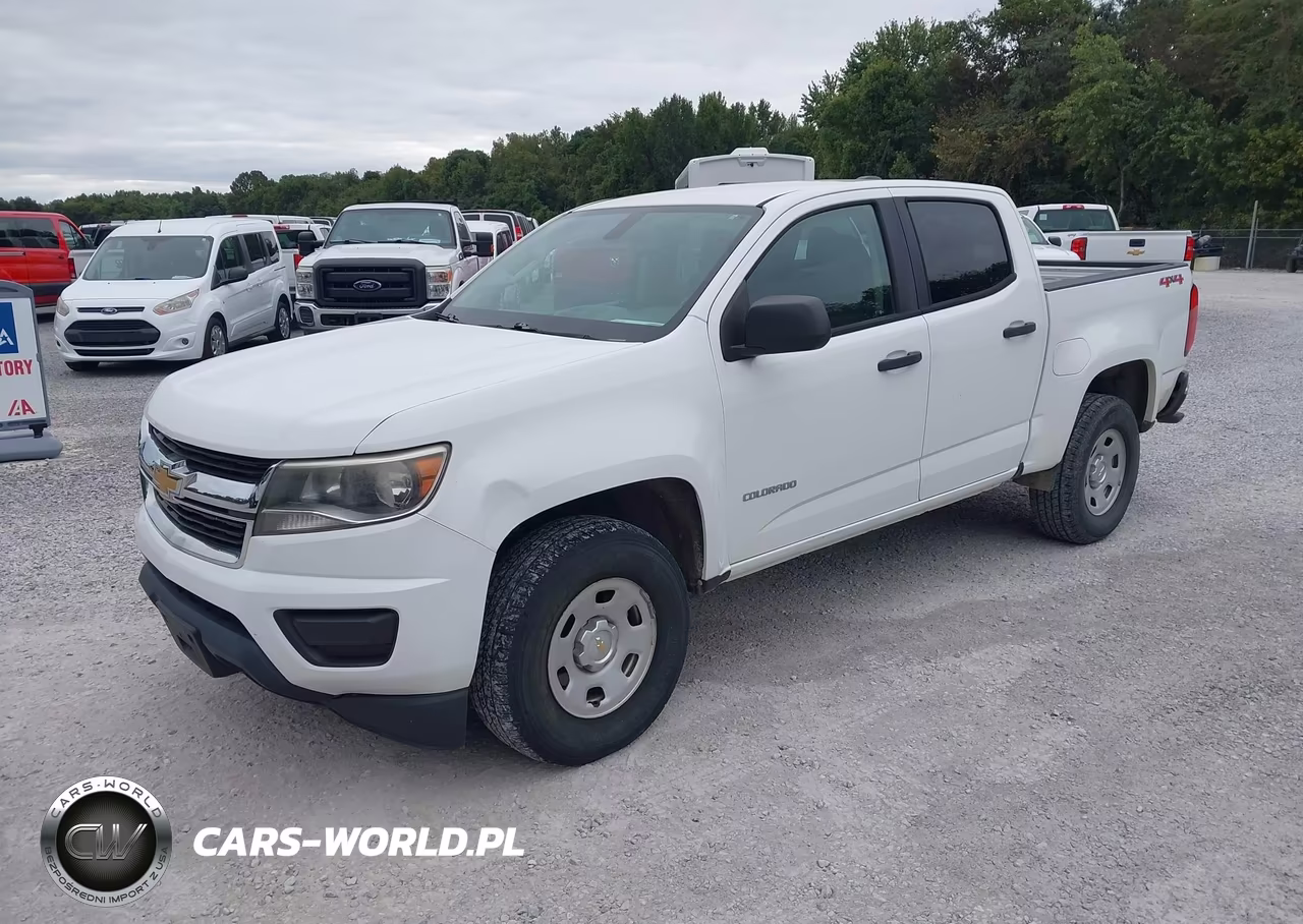 2016 Chevrolet Colorado Wt VIN:1GCGTBE34G1245652 - 2