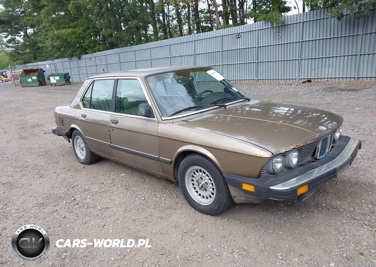 1986 BMW 528 E Automatic VIN:WBADK8307G9705323 - 1