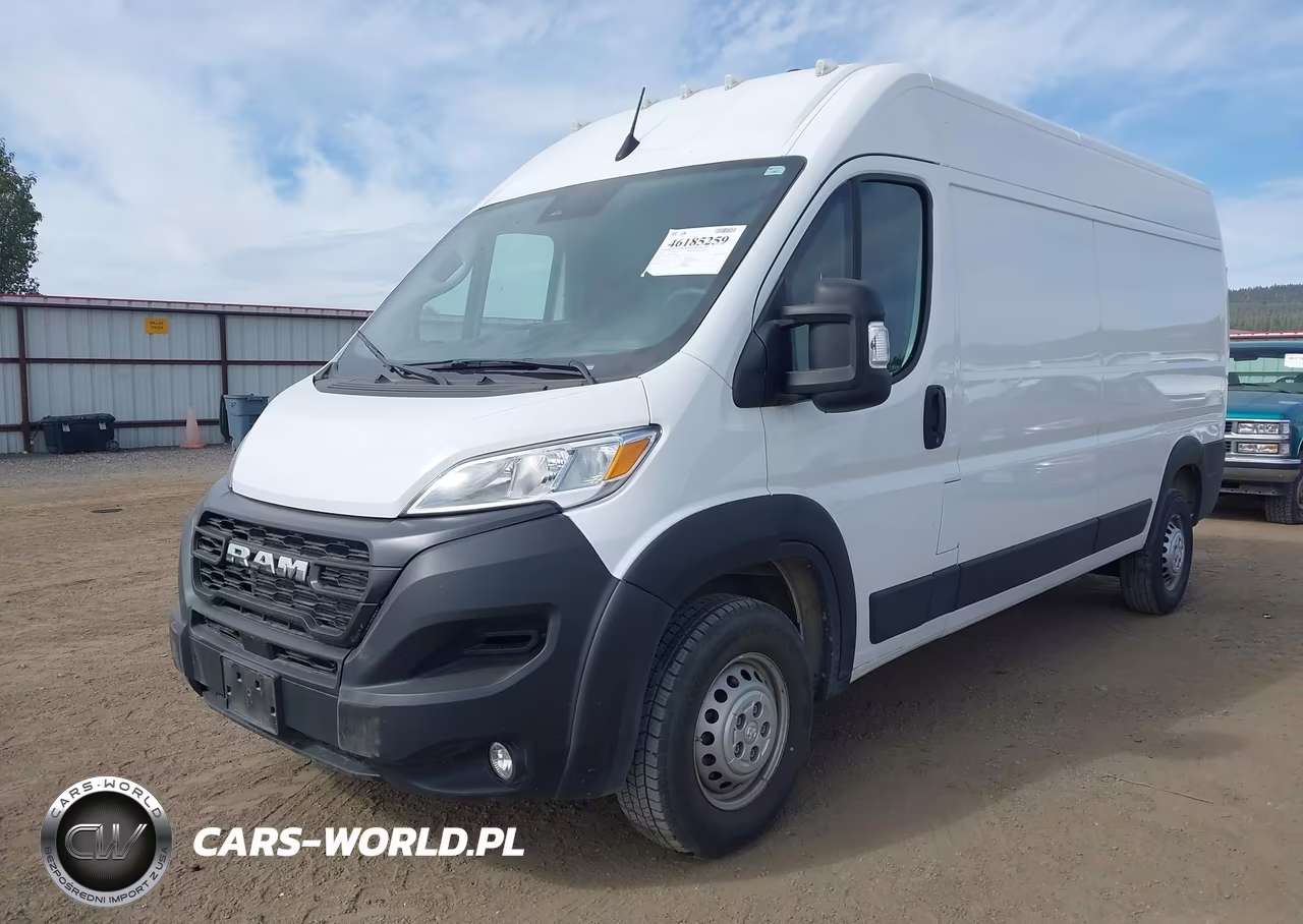 2025 Ram Promaster 2500 Tradesman High Roof 159 Wb W-Pass Seat VIN:3C6LRVDG5SE519389 - 2