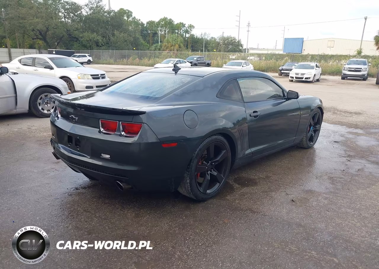 2012 Chevrolet Camaro 1Ls VIN:2G1FE1E36C9193374 - 4