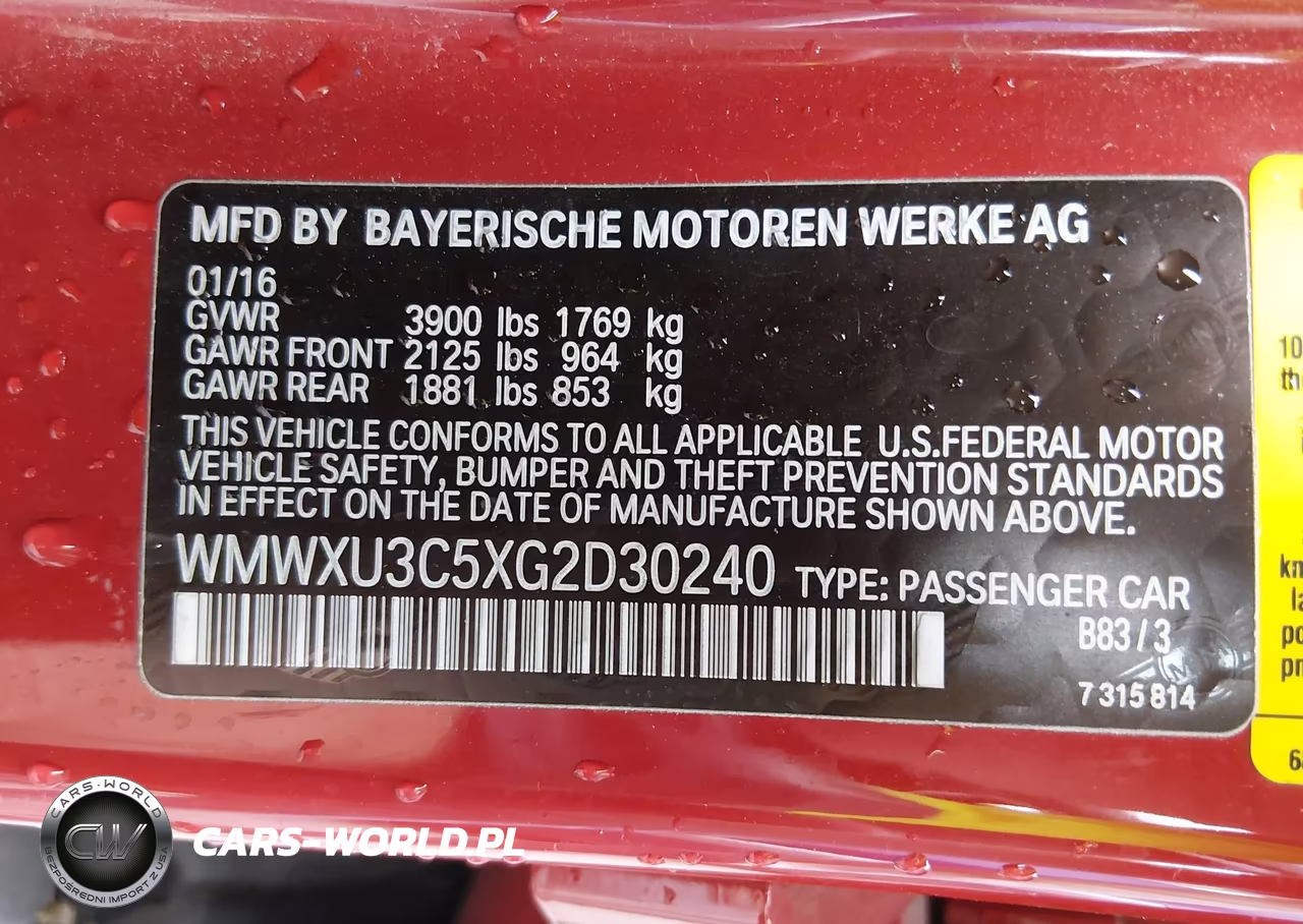 2016 Mini Hardtop Cooper S VIN:WMWXU3C5XG2D30240 - 9