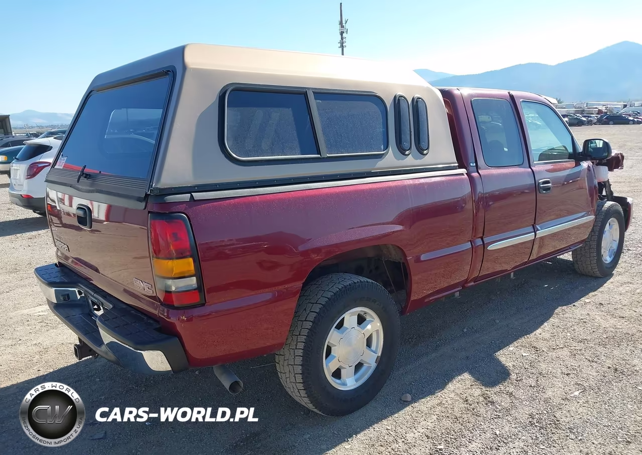 2005 GMC Sierra 1500 Sle VIN:1GTEK19B85E115174 - 4