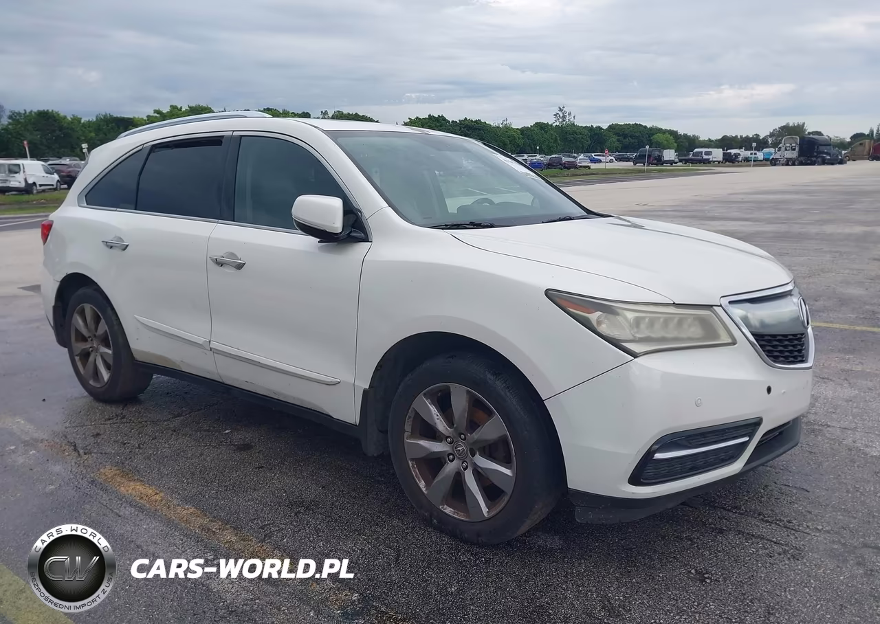2014 Acura Mdx Advance Pkg W-Entertainment Pkg VIN:5FRYD3H81EB010997 - 1