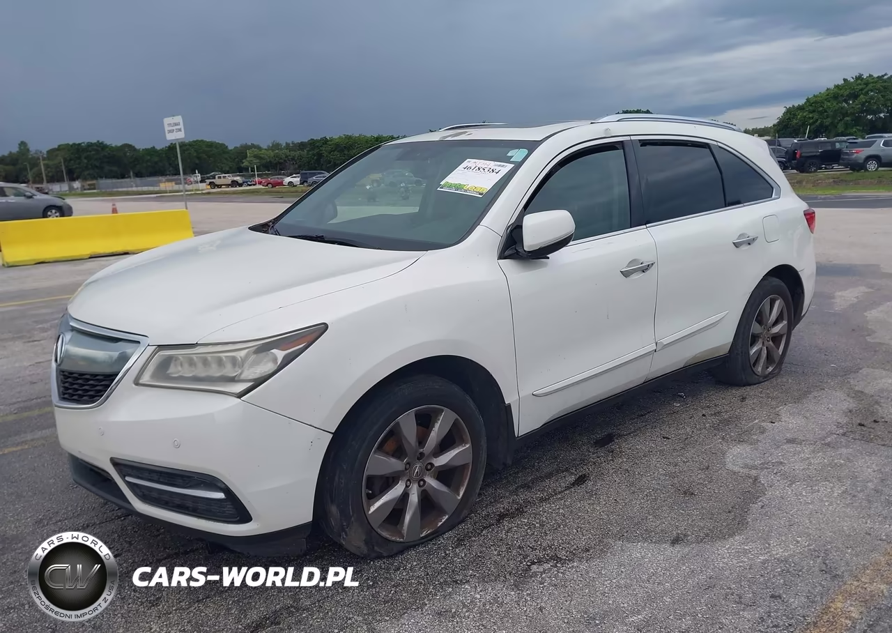 2014 Acura Mdx Advance Pkg W-Entertainment Pkg VIN:5FRYD3H81EB010997 - 2