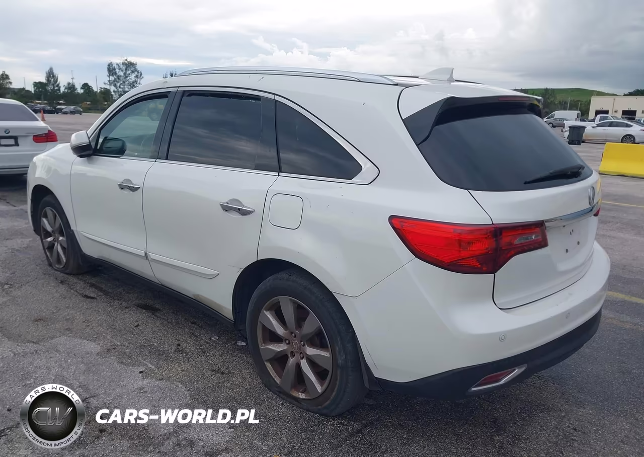 2014 Acura Mdx Advance Pkg W-Entertainment Pkg VIN:5FRYD3H81EB010997 - 3