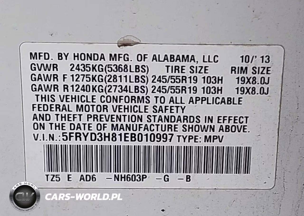 2014 Acura Mdx Advance Pkg W-Entertainment Pkg VIN:5FRYD3H81EB010997 - 9