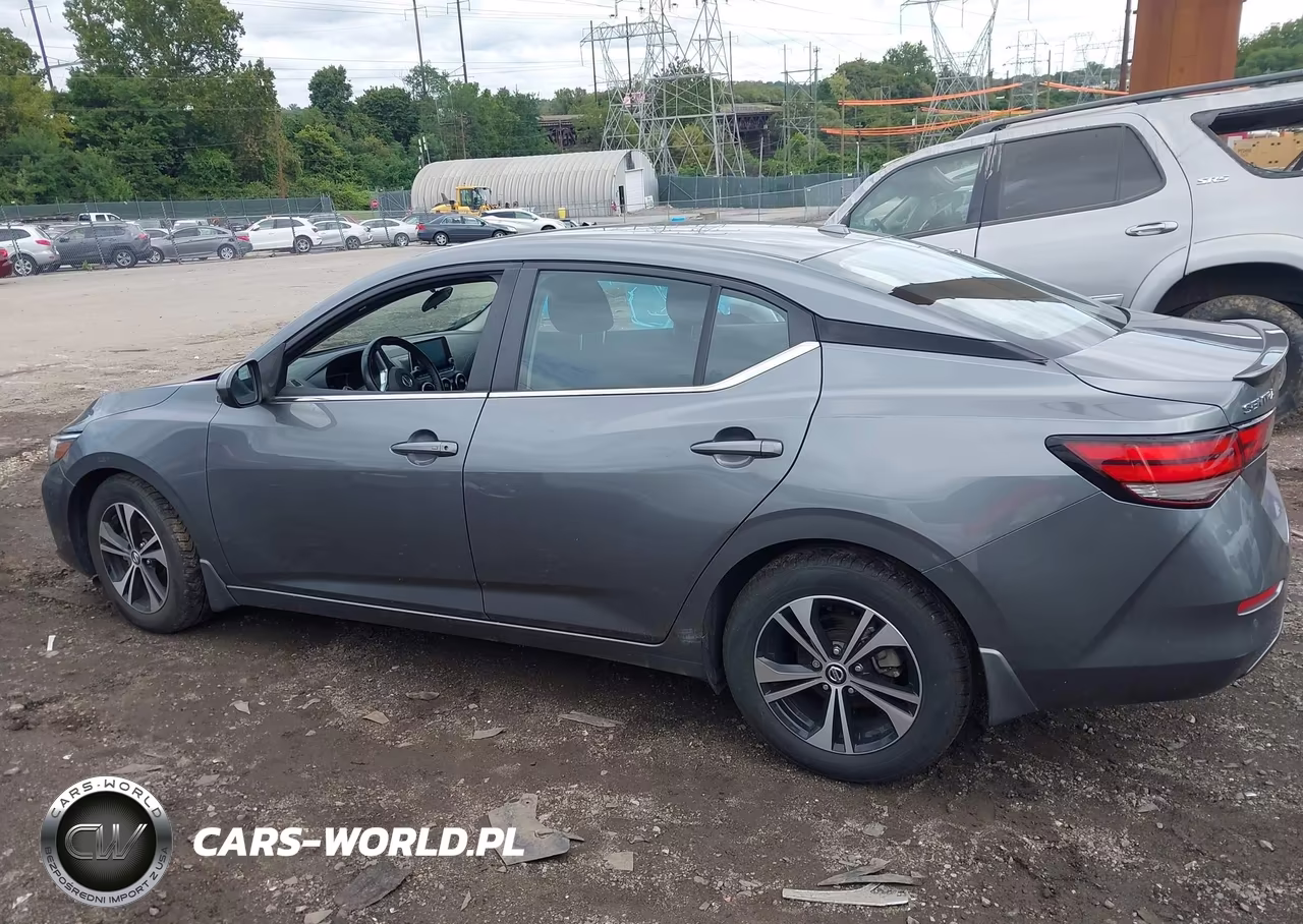 2021 Nissan Sentra Sv Xtronic Cvt VIN:3N1AB8CV6MY328090 - 14