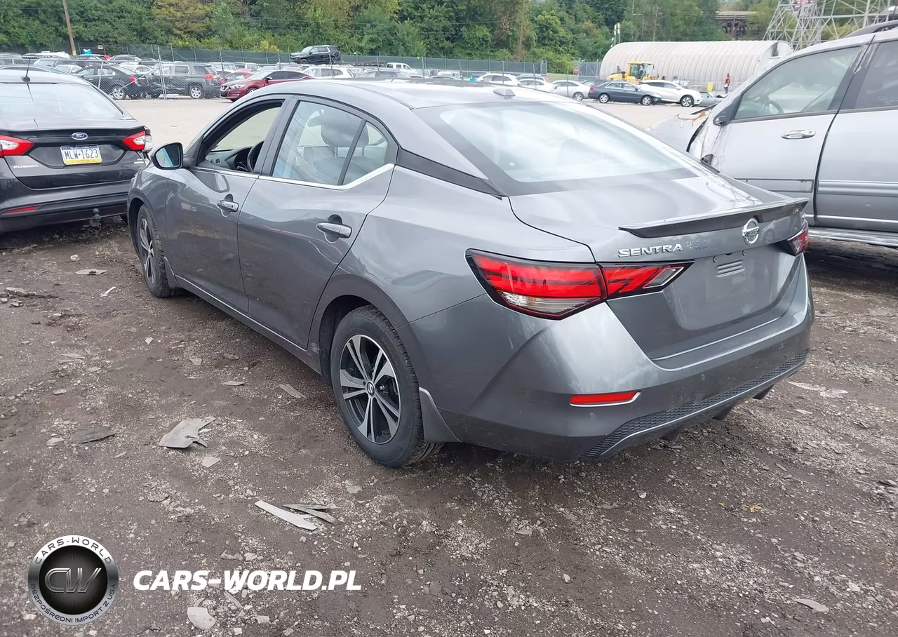 2021 Nissan Sentra Sv Xtronic Cvt VIN:3N1AB8CV6MY328090 - 3