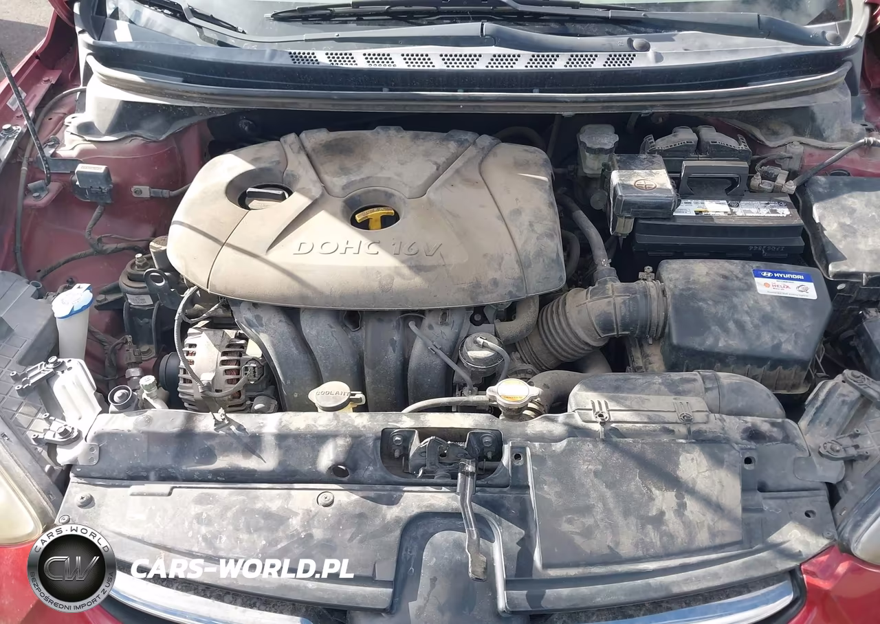 2012 Hyundai Elantra Limited (Ulsan Plant) VIN:KMHDH4AE0CU186966 - 10